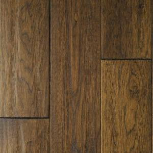 Blue Ridge Hardwood Flooring Hickory Sable 3/4 in. Thick x 4 in. Wide x Hand Scraped Random Length Solid Hardwood Flooring (16 sq. ft. / case-20745 206877954