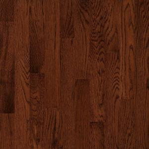 Bruce American Originals Deep Russet Oak 5/16 in. T x 2-1/4 in. W x Random Length Solid Hardwood Flooring (40 sq. ft. / case)-SNHD2362 204655248