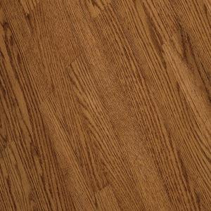 Bruce Bayport Oak Low Gloss Gunstock 3/4 in. Thick x 2-1/4 in. Wide x Varying Length Solid Hardwood Flooring (20 sq. ft./case)-CB1321LG 300514871
