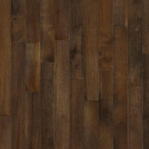Bruce Maple Cappuccino 3/4 in. Thick x 2-1/4 in. Wide x Random Length Solid Hardwood Flooring (20 sq. ft. / case)-CM745 202667207