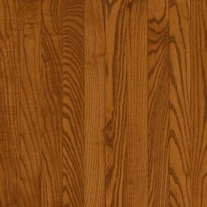 Bruce Natural Reflections Gunstock Oak 5/16 in. Thickx 2-1/4 in. Wide x Random Length Solid Hardwood Flooring(40 sq. ft./case)-C5011 202667230