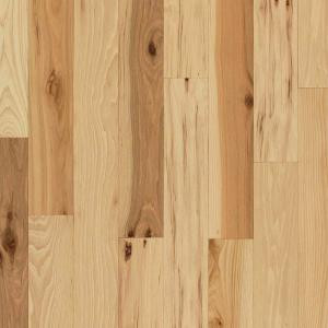 Bruce Take Home Sample - Hickory Rustic Natural Solid Hardwood Flooring - 5 in. x 7 in.-BR-595887 203190368