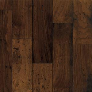 Bruce Walnut Mesa Brown 3/8 in. Thick x 5 in. Wide x Random Length Engineered Hardwood Flooring (28 sq. ft. / case)-E5575Z 202665114