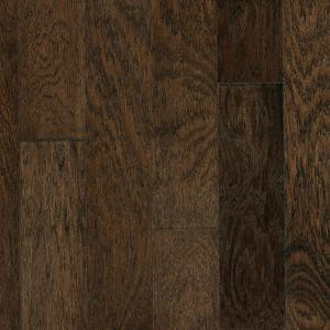 Heritage Mill Brushed Vintage Hickory Ale 3/8 in. x 4-3/4 in. x Random Length Engineered Click Hardwood Flooring (22.5 sq. ft. / case)-PF9742 206093499