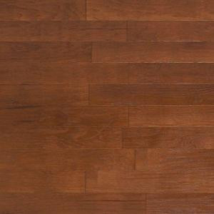 Heritage Mill Brushed Vintage Hickory Cashmere 3/8 in. x 4-3/4 in. x Random Length Engineered Click Hardwood Flooring (22.5 sqft/case)-PF9739 206093491