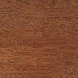 Heritage Mill Scraped Oak Amaretto 3/8 in. Thick x 4-3/4 in. Wide x Random Length Engineered Click Hardwood Flooring (33 sq.ft./case)-PF9772 206060597