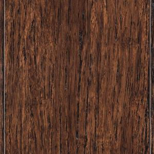 Home Decorators Collection Brushed Strand Woven Tobacco 3/8 in. Thick x 3-7/8 in. Wide x 36-1/4 in. Length Solid Bamboo Flooring (23.41 sq.ft./cs)-HL211 203520559