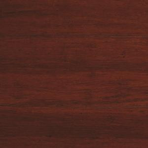 Home Decorators Collection Strand Woven Mahogany 3/8 in. Thick x 5-1/8 in. Wide x 72 in. Length Click Lock Bamboo Flooring (25.75 sq. ft. / case)-HD13006A 205112446