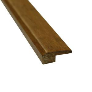Islander Carbonized 3/4 in. Thick x 2 in. Wide x 72-3/4 in. Length Strand Bamboo Threshold Molding-6662-1C 205166419