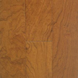 Millstead American Cherry Mocha 3/8 in. Thick x 4-1/4 in. Wide x Random Length Engineered Click Hardwood Flooring (20 sq.ft./case)-PF9391 202103095