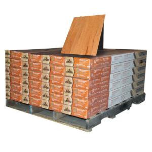 Millstead American Cherry Natural 3/8 in. Thick x 4-1/4 in. Wide x Random Length Engineered Click Wood Floor (480 sq. ft. /pallet)-PF9392-24P 203675644