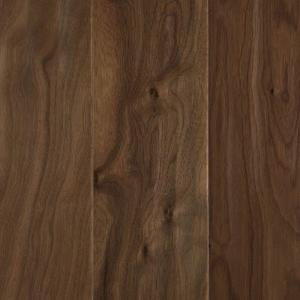 Mohawk Natural Walnut 1/2 in. T x 5.25 in. W x Random Length Soft Scraped Engineered UNICLIC Hardwood Flooring (23 sq.ft./case)-HUWS5-04 203950118
