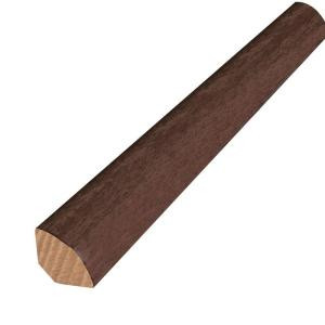 Mohawk Oak Chocolate 3/4 in. Thick x 3/4 in. Wide x 84 in. Length Quarter Round Molding-HQRTA-05209 202842723