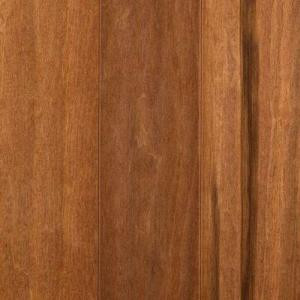 Mohawk Take Home Sample - Leland Burnished Caramel Engineered Hardwood Flooring - 5 in. x 7 in.-MO-820750 206880475