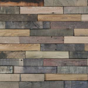 Nuvelle Take Home Sample - Deco Planks Sunbaked Solid Hardwood Wall Planks - 5 in. x 7 in.-NV5DP 300234464