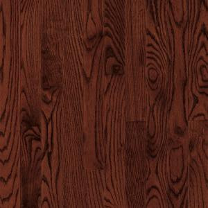 Bruce Bayport Oak Cherry 3/4 in. Thick x 2-1/4 in. Wide x Varying Length Solid Hardwood Flooring (20 sq. ft. / case)-CB1328 300514976