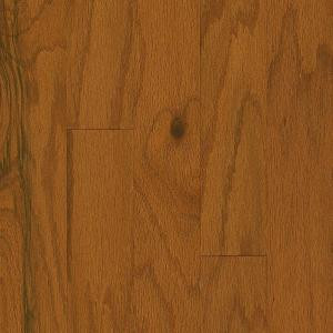 Bruce Plano Oak Gunstock 3/8 in. Thick x 5 in. Wide x Varying Length Engineered Hardwood Flooring (30 sq. ft. / case)-EPL5111 206213585