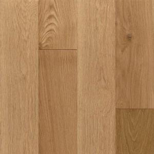 Bruce Take Home Sample - American Vintage Natural White Oak Engineered Scraped Hardwood Flooring - 5 in. x 7 in.-BR-662677 205386580