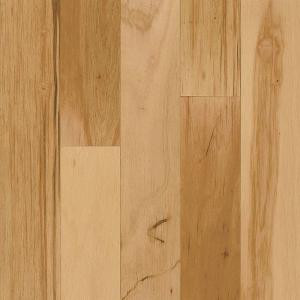 Bruce Take Home Sample - Hickory Rustic Natural Click-Lock Hardwood Flooring - 5 in. x 7 in.-BR-595899 203261680
