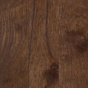 Franklin Coffee Bean Hickory 3/4 in. Thick x 3-1/4 in. Wide x Varying Length Solid Hardwood Flooring (17.6 sq. ft./case)-HCC85-27 205857049