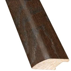 Heritage Mill Brushed Oak Graphite 3/4 in. Thick x 2-1/4 in. Wide x 78 in. Length Hardwood Lipover Reducer Molding-LM7340 206296392