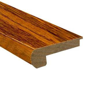 Heritage Mill Oak Old World 0.81 in. Thick x 3-1/2 in. Wide x 78 in. Length Hardwood Flush-Mount Stair Nose Molding-LM6776 203909344