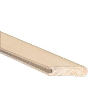 Heritage Mill Vintage Maple Frosted 3/4 in. Thick x 3 in. Wide x 78 in. Length Hardwood Flush Mount Stair Nose Molding-LM7019 206320689