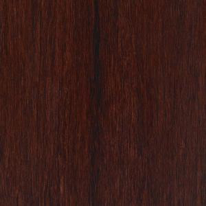 Home Decorators Collection 7 in. x 48 in. Hand Scraped Strand Woven Bamboo Cherry Sangria Vinyl Plank Flooring (28 sq. ft. / case)-HLVP2001 205428409