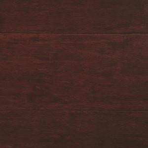 Home Decorators Collection Strand Woven Cherry 1/2 in. Thick x 5-1/8 in. Wide x 72 in. Length Solid Bamboo Flooring (23.29 sq. ft. / case)-HD13009C 205112487