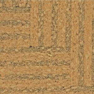 Home Legend Take Home Sample - Natural Herringbone Cork Flooring - 5 in. x 7 in.-HL-657778 203190514