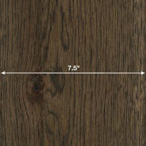 Home Legend Wire Brushed Hickory Coffee 3/8 in. x 7-1/2 in. x 74-3/4 in. Length Click Lock Hardwood Flooring (30.92 sq. ft. / case)-HL317H 206292909