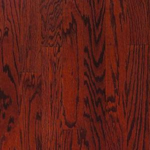 Millstead Oak Bordeaux 3/8 in. Thick x 3-3/4 in. Wide x Random Length Engineered Click Hardwood Flooring (24.4 sq. ft. / case)-PF9592 202617789