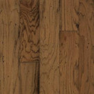 Bruce Take Home Sample - Distressed Oak Gunstock Engineered Hardwood Flooring - 5 in. x 7 in.-BR-057416 203190382