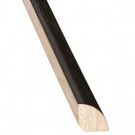 Heritage Mill Hickory Ebony 3/4 in. Thick x 3/4 in. Wide x 78 in. Length Hardwood Quarter Round Molding-LM7356 206312528