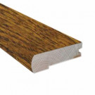 Heritage Mill Oak Old World Brown 3-1/2 in. Wide x 78 in. Length Flush-Mount Stair Nose Molding (Use with 3/4 in. Thick Solid Floors)-LM6836 204111366