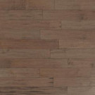 Heritage Mill Scraped Maple Tranquil Fog Solid Hardwood Flooring - 5 in. x 7 in. Take Home Sample-HM-088156 300591655