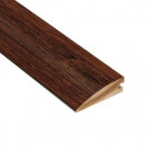 Home Legend Brushed Horizontal Rainforest 3/8 in. Thick x 2 in. Wide x 78 in. Length Bamboo Hard Surface Reducer Molding-HL606HSR 203579586