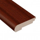 Home Legend Matte Corbin Mahogany 3/8 in. Thick x 3-1/2 in. Wide x 78 in. Length Hardwood Stair Nose Molding-HL302SNH 206343005