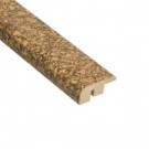 Home Legend Natural Herringbone 1/2 in. Thick x 1-7/16 in. Wide x 78 in. Length Cork Carpet Reducer Molding-HL9312CR 100657837
