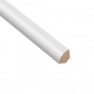 Home Legend Primed 3/4 in. Thick x 3/4 in. Wide x 96 in. Length MDF Quarter Round Molding-WHT96QTR 202501194