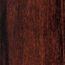 Home Legend Take Home Sample - Strand Woven Cherry Sangria Solid Bamboo Flooring - 5 in. x 7 in.-HL-854232 204306420