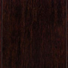 Home Legend Take Home Sample - Strand Woven Walnut Click Lock Bamboo Flooring - 5 in. x 7 in.-HL-876484 203190506