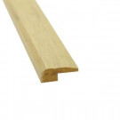 Islander Windswept Ivory 3/4 in. Thick x 2 in. Wide x 72-3/4 in. Length Strand Bamboo Threshold Molding-6671-1WHI 205396849