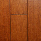 Millstead Take Home Sample - Hand Scraped Maple Spice Engineered Click Hardwood Flooring - 5 in. x 7 in.-MI-617797 203193665