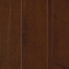 Mohawk Cognac Maple 3/8 in. x 5.25 in. x Random Length Soft Scraped Engineered UNICLIC Hardwood Flooring (22.5 sq. ft. / case)-32399-05 203950114