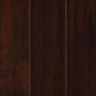 Mohawk Take Home Sample - Chocolate Hickory Engineered UNICLIC Hardwood Flooring - 5 in. x 7 in.-UN-950111 204337475