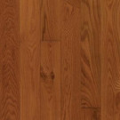 Mohawk Take Home Sample - Oak Gunstock Engineered Click Hardwood Flooring - 5 in. x 7 in.-UN-358116 203190346