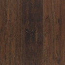 Mohawk Take Home Sample - Steadman Mocha Hickory Engineered Scraped Hardwood Flooring - 5 in. x 7 in.-HEC89-95 206926491