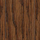 Take Home Sample - Hand Scraped Distressed Mixed Width Montecito Oak Engineered Hardwood Flooring - 5 in. x 7 in.-HL-163453 205410438