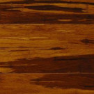 Take Home Sample - Strand Woven Honey Tigerstripe Click Lock Bamboo Flooring - 5 in. x 7 in.-LH-112442 205515109